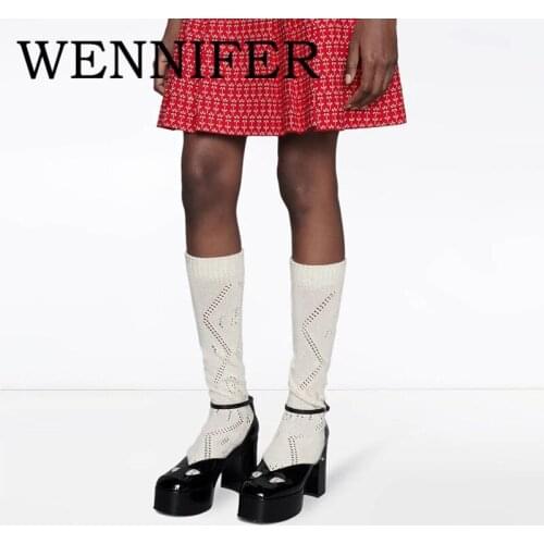 Женские туфли Мэри Джейн Wennifer China At AliExpress