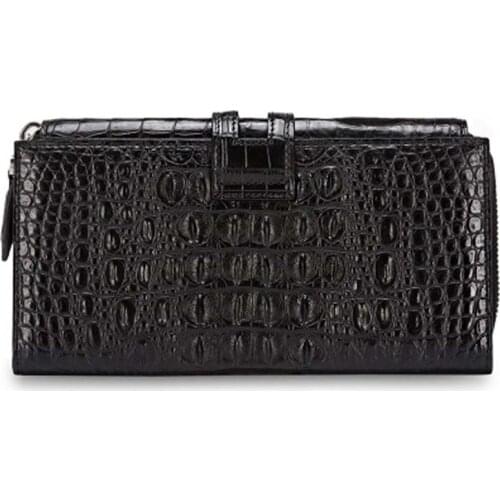 Xiangdongdong Genuine crocodile leather men clutch bag crocodile handbags Business men handbags men wallet