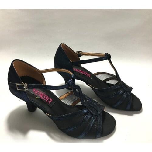 Womens latin dance shoes ballroom salsa shoes tango shoes & wedding shoes 6204B-DBL