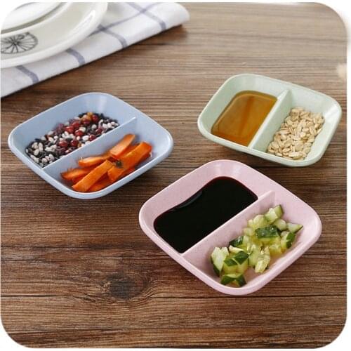 1Pcs Seasoning Dish Calvings Sauce Vinegar Tableware Dinner Plates Separate Plate Dishes Sauce Dish Trinket Dish Kitchen Product