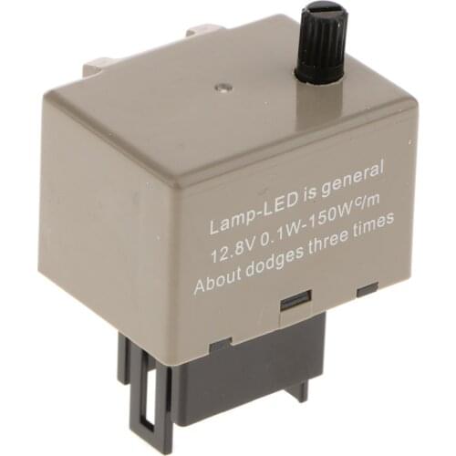 12V Relay LED Flasher Adjustable Speed ​​for Toyota Lexus Car Vehicle Cars