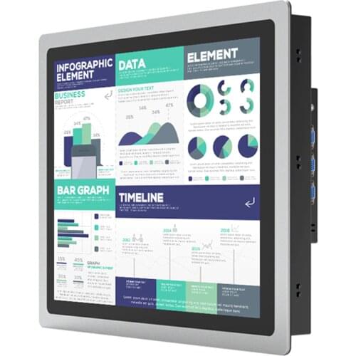 17" 19" 21.5 inch Embedded Panel pc Tablet computer with Capacitive Screen Windows Wifi Com Mini all-in-one PC Intel core i5