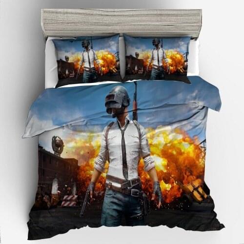 3D Design Digital Printing Bedding Set Duvet Cover Pillowcase Bedclothes Dropshipping Gife Game 5 Queen size