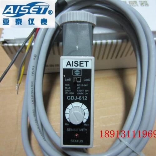 GDJ-612 AISET Color Code Sensor Bag Making Machine Photoelectric Sensor GDJ-612G/R