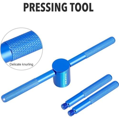 Bicycle Press Tool Aluminum Alloy Non-slip Mountain Bike Removal Tool Kit For Strong Versatility Cycling Equipment