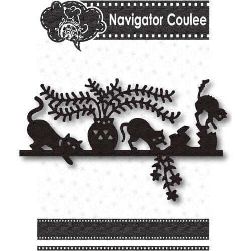 Metal cutting dies, cute kittens, flowers and plants, scrapbook stamping, die-cutting dies, clear stamps, new arrival 2021