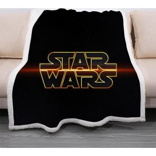 Disney Star Wars Kids Children Teen Gifts Blanket Throw on Sofa Bed Keep Warm Super Soft Home Portable Sleeping Carry Blankets