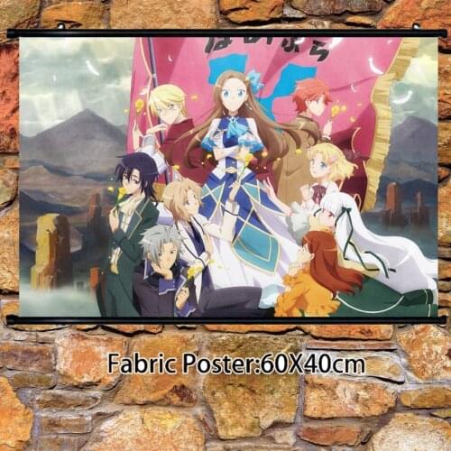 Anime Poster My Next Life As A Villainess All Routes Lead To Doom Claes Katarina Stuart Wall Scroll Home Decoration