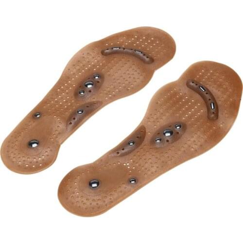 Foot Care Cushion Slimming body Gel Pad Therapy Acupressure new massaging cushion insole 2018 Magnetic Massage Shoe Insoles #8