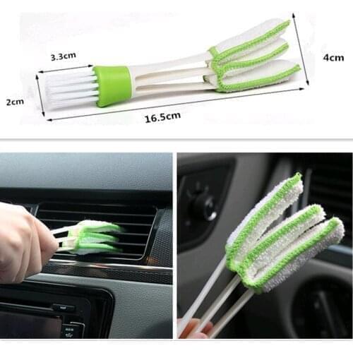 Car to the air outlet cleaning brush FOR mazda cx-5 skoda octavia a5 skoda rapid skoda octavia a7 lancer x polo sedan passat b6