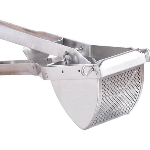 Heavy Duty Stainless Steel Manual Juicer Potato Masher Ricer for Baby Food Fruit X4YD