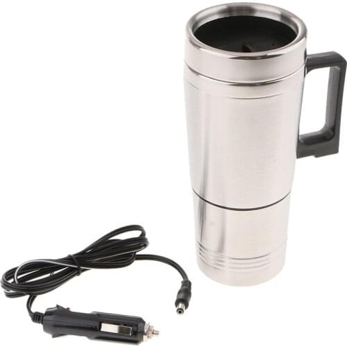 Universal 12v Car, Van & Caravan Electric Thermal Heated Travel Mug Cup