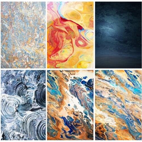 SHENGYONGBAO Vinyl Custom Photography Backdrops Props Colorful Marble Pattern Texture Photo Studio Background 201128SDS-03