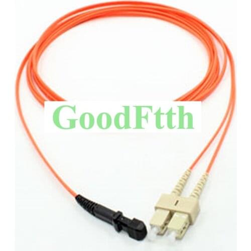 Fiber Optic Patch Cord Jumper MTRJ-SC Multimode 62.5/125 OM1 Duplex GoodFtth 1-15m