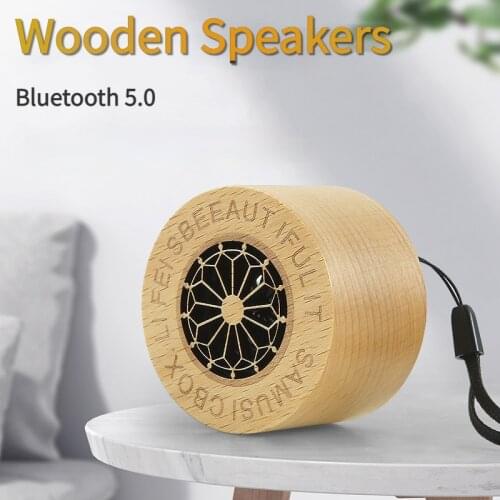 Sound Portable Wooden Speakers for Bicycle Speakers for Computer Mini Bluetooth Speaker Audio Center Pc Sound Box Mp4 Soundbar