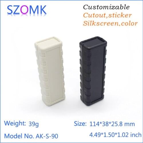 10 pcs, 114*38*25.8mm plastic box electronic enclosure diy box switch enclosure plastic housing electronic controller device box