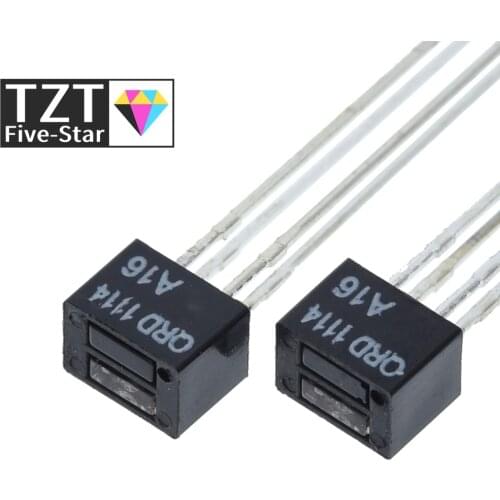 10PCS QRD1114 RD1114 D1114 1114 DIP-4 REFLECTIVE OBJECT SENSOR