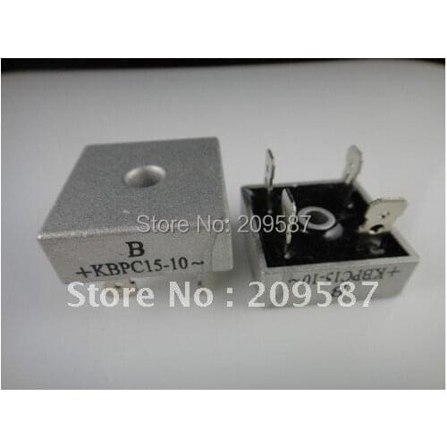 50* 15A 1000V Metal Case Bridge Rectifier SEP KBPC1510