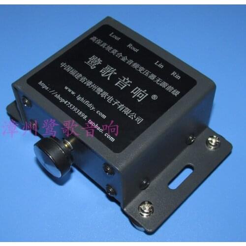 Without electricity, Signal 5 times amplifier, 600: 15K permalloy transformer, 5Hz ～ 33KHz -2DB, 20Hz ～ 20KHz -0.3DB