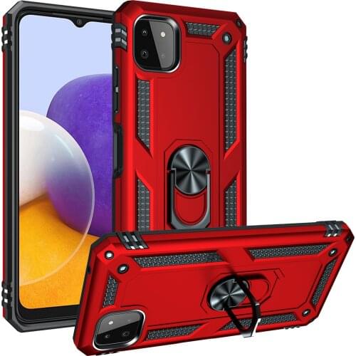 For Samsung A22 Case Samsung A 22 Armor Shockproof Case for Samsung Galaxy A22 Military Shock Protective Magnetic Case Cover