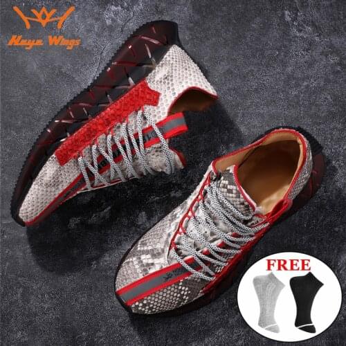 Men's Leather Sneakers Heye Wings China