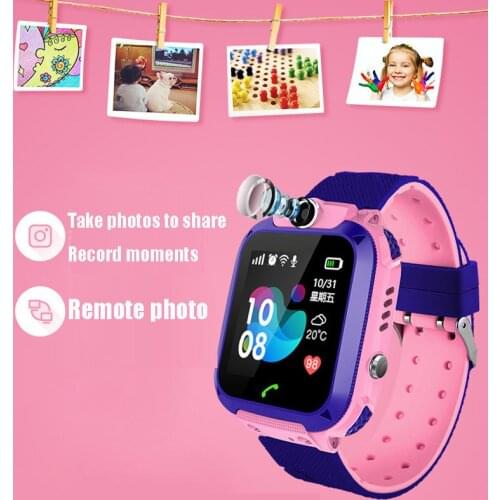 IP67 Waterproof SOS Anti-lost LBS Location Tracker Baby Phone Toy Gifts Kids Smart Watch 2G SIM Card Children Smart Phone Toys