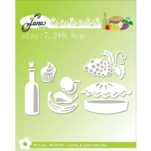 Sirius Metal Breakfast food Cutting Dies DIY Scrapbooking Photo Embossing Craft Die dies scrapbooking nouveau arrivage 2021