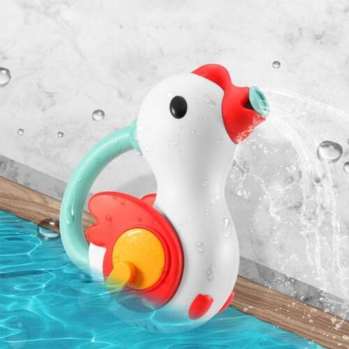 Cartoon Goose Water Sprinkler Play in Water Baby Pool Bathtub Bath Toys Pool Toy Water Spray Sprinkler Toy