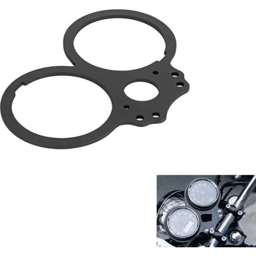 New for Triumph Bonneville T100 Thruxton Motorcycle Aluminum Lay Flat Speedo Tacho Dash Gauge Clock Bracket 2010 2012 2014 2015