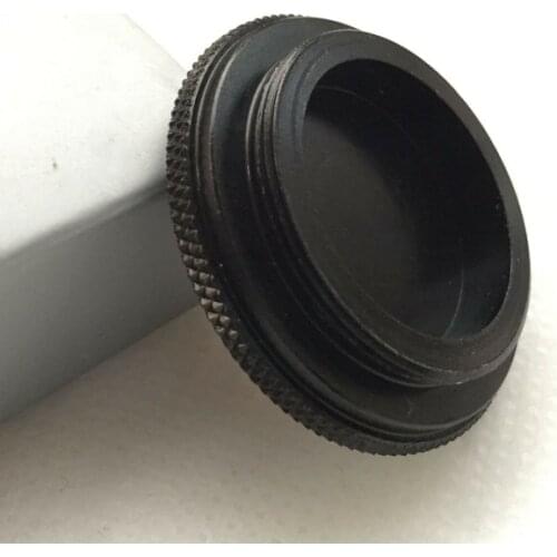 New Metal C mount CCTV Camera Body Cap Dust Cover Caps Male Thread