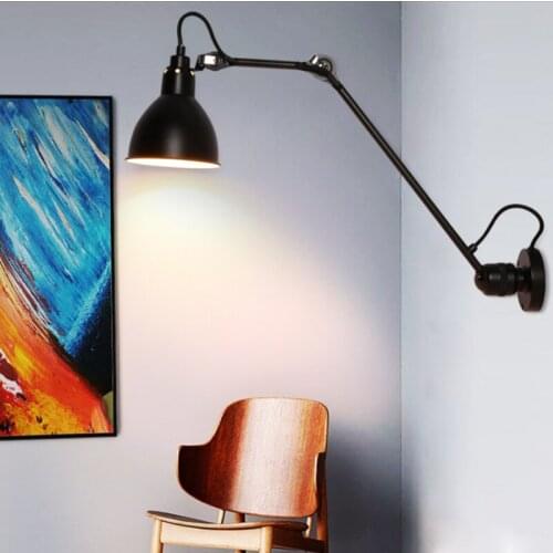 Modern Wall Lamp Telescopic Section Wall Light For Living Room Dining Room Bedroom Bedside Nordic Decor Mirror Light Fixtures