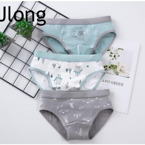3-14Y 3Pcs/lot Children Underwear Boys Panties Cotton Boxer Children Briefs For Boy Shorts Baby Panties Kids Underwear