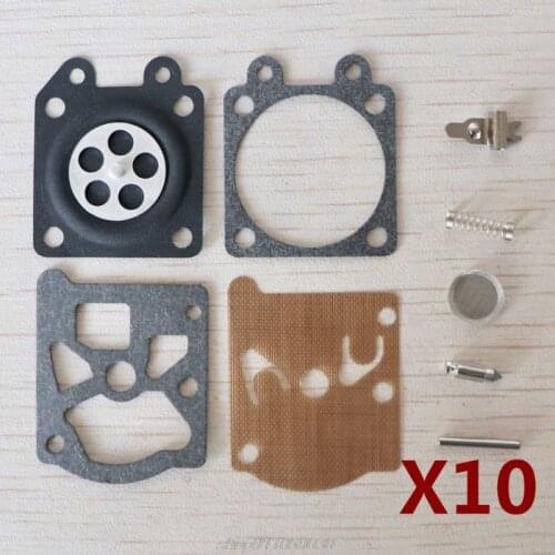 10 SETS Walbro Carburetor Repair Kit for STIHL MS180 MS170 MS 180 MS 170 017 018 Chainsaw Replacement parts A06 21 Dropship
