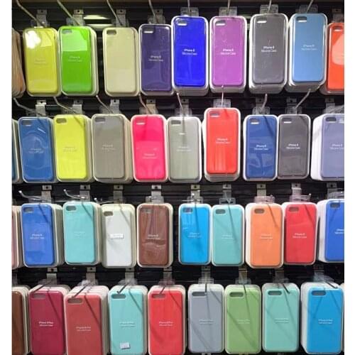 10pcs/OEM AAAAA Silicone Case For Mobile Phone 6s 7 8 plus X XR XS MAX 11 12 Pro Max 12Mini Cover case with Packaging Shell Hull