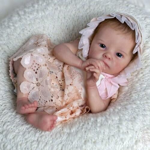 17 Inches Tink DIY Blank Kits Bebe Reborn Baby Dolls Lifelike Vinyl Unpainted Unfinished Parts High Quality Gift For Girls ADFO