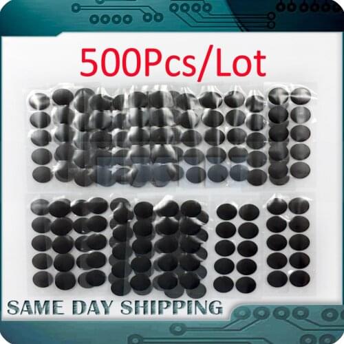 500Pcs/Lot New A1425 A1502 A1398 Rubber Feet for Macbook Pro Retina 13" 15" Bottom Cover Case Rubber Feet Foot 2012-2015