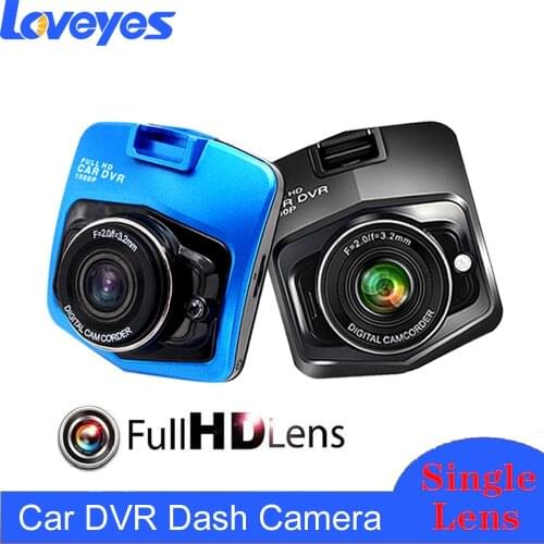Car DVR Camera Dash Camera 2.4 inch Full HD Video Registrator Recorder G-sensor Loop Recording Auto Car Mirror Cameras GT300