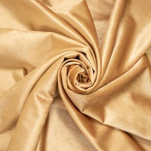 Caramel Curtain Velvet Fabric 145 cm width 10 mt'ye up cut