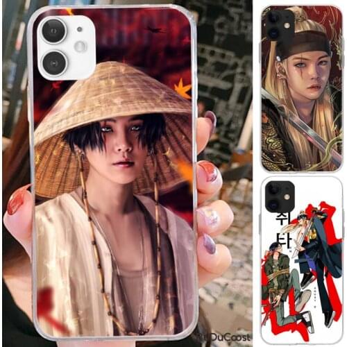 Diseny Agust D suga king Customer Phone Case For iPhone 7 8 Plus X XS Max XR Coque Case For iphone 5s SE 2020 6 6s 11Pro 12