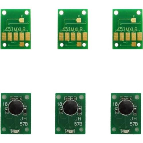 6 colors PGI-550 CLI-551 Auto Reset ARC chips for Canon PIXMA ip7250 MG5450 MX725 MX925 MG6350 MG6450 MG5550 On High Quality