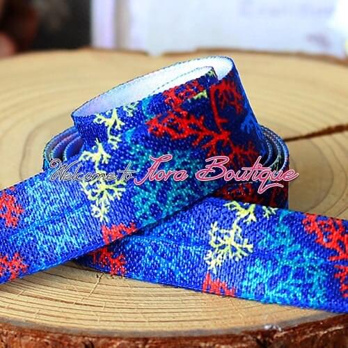 FLRA ElasticCoral printing fold over elastic