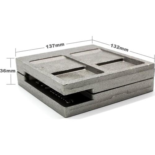 Agape DIY Fishing Snapper Sinker Mould ADSNSM/Large Combo Snapper Sinker 112g 224g 336g 5 Cavities