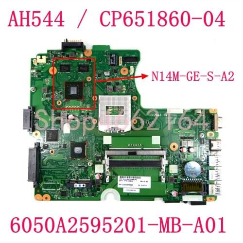 For Fujitsu lifebook AH544 motherboard N14M-GE-S-A2 graphics card CP651860-04 6050A2595201-MB-A01 Fully tested