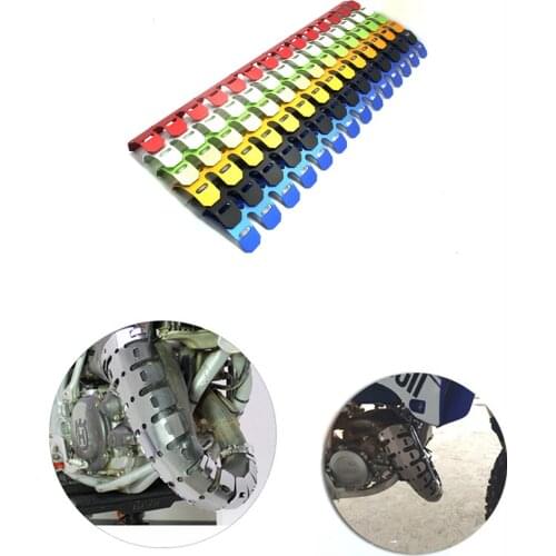 Motorcycle Exhaust Muffler Pipe crash Leg Protector Heat Shield Cover For Yamaha YZF 250 450 426 YZ 125 MT-09 SJ6N FZ6 FZ6S