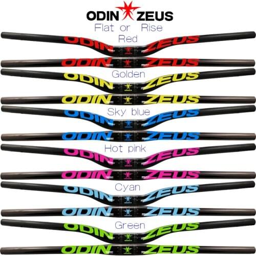 Odinzeus Flat/Rise Mountain Bicycle Handlebar MTB Bike Handlebar Bike Parts 31.8mm*580/600/620/640/660/680/700/720/740mm