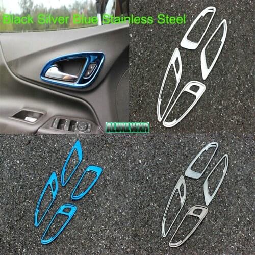 Car Interior Trim Door Handle Trim Cover Trim 2019 2020 Auto Accessories Styling Third GE 2018 Fit for Chevrolet Holden Equinox