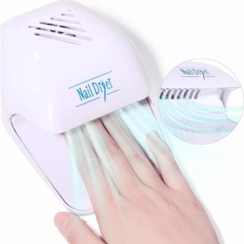 Portable Nail Air Dryer Nail Polish Dryer Touch Push Nail Polish Hair Dryer Quick Dry Dual-use Hand And Foot Dual Machine