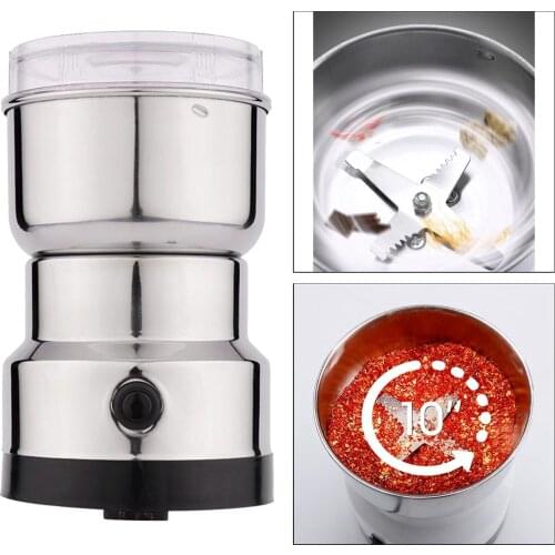 Smash Machine Grinding Spice Powder Kitchen Household Supplies EU Plug