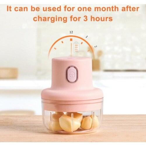 Cutter Meat Grinder USB Rechargeable Food Garlic Chopper Mincer Processor Wireless Electric Fruit Vegetable Shredder Dropship