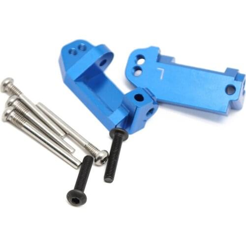Traxxas Slash 2WD 1:10 Alloy Caster Block Blue by Atomik RC Replaces TRX 3632 metal parts accessories